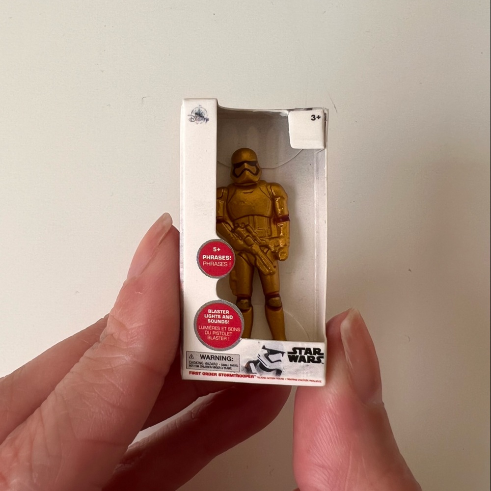 Disney Mini Brands Gold Stormtrooper